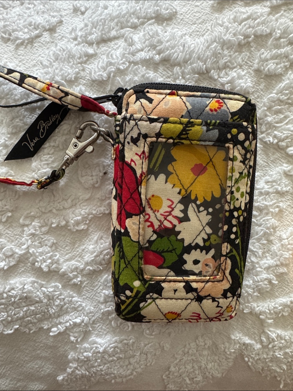 Vintage Vera Bradley Poppy Fields All-In-One Wristlet